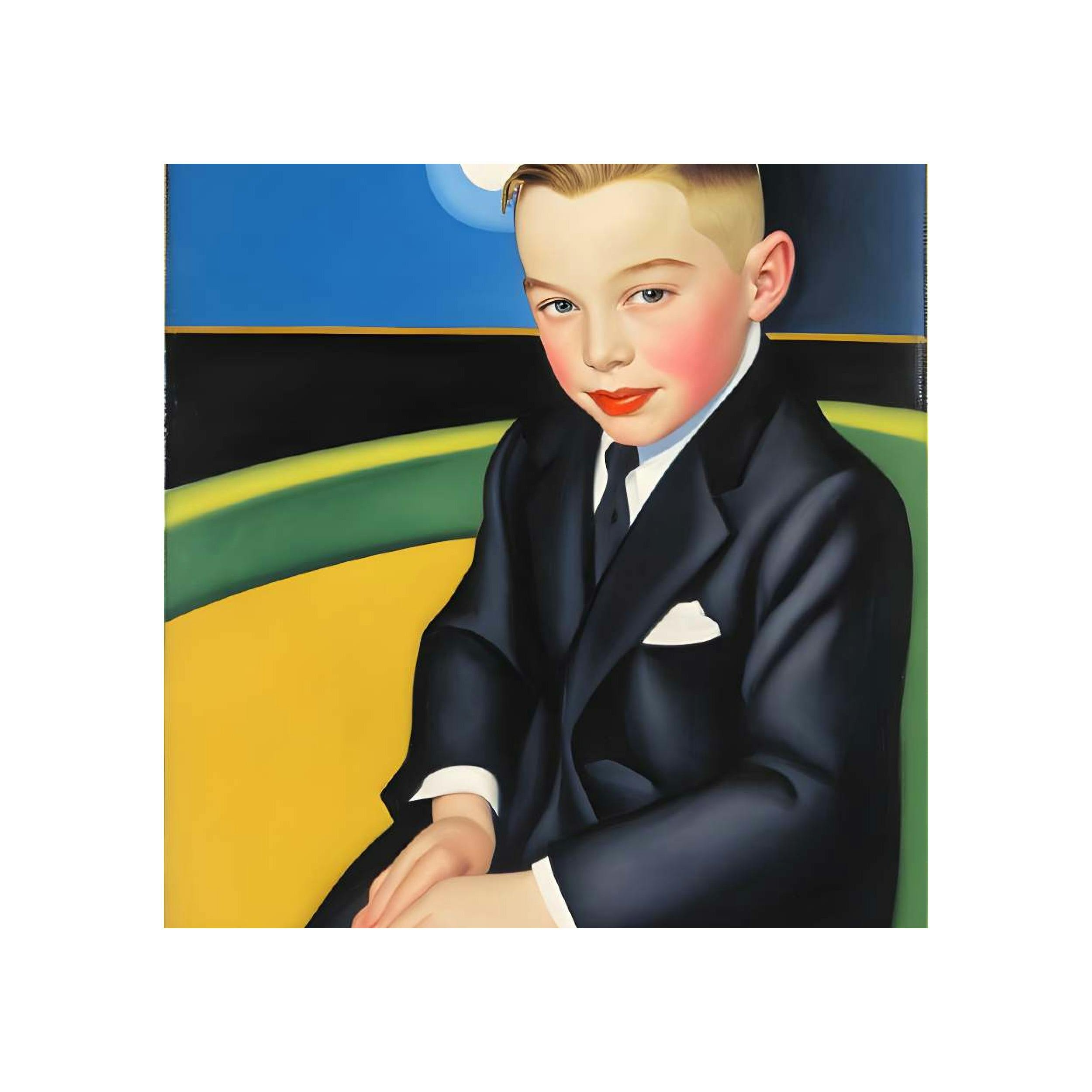 portrait of a kid