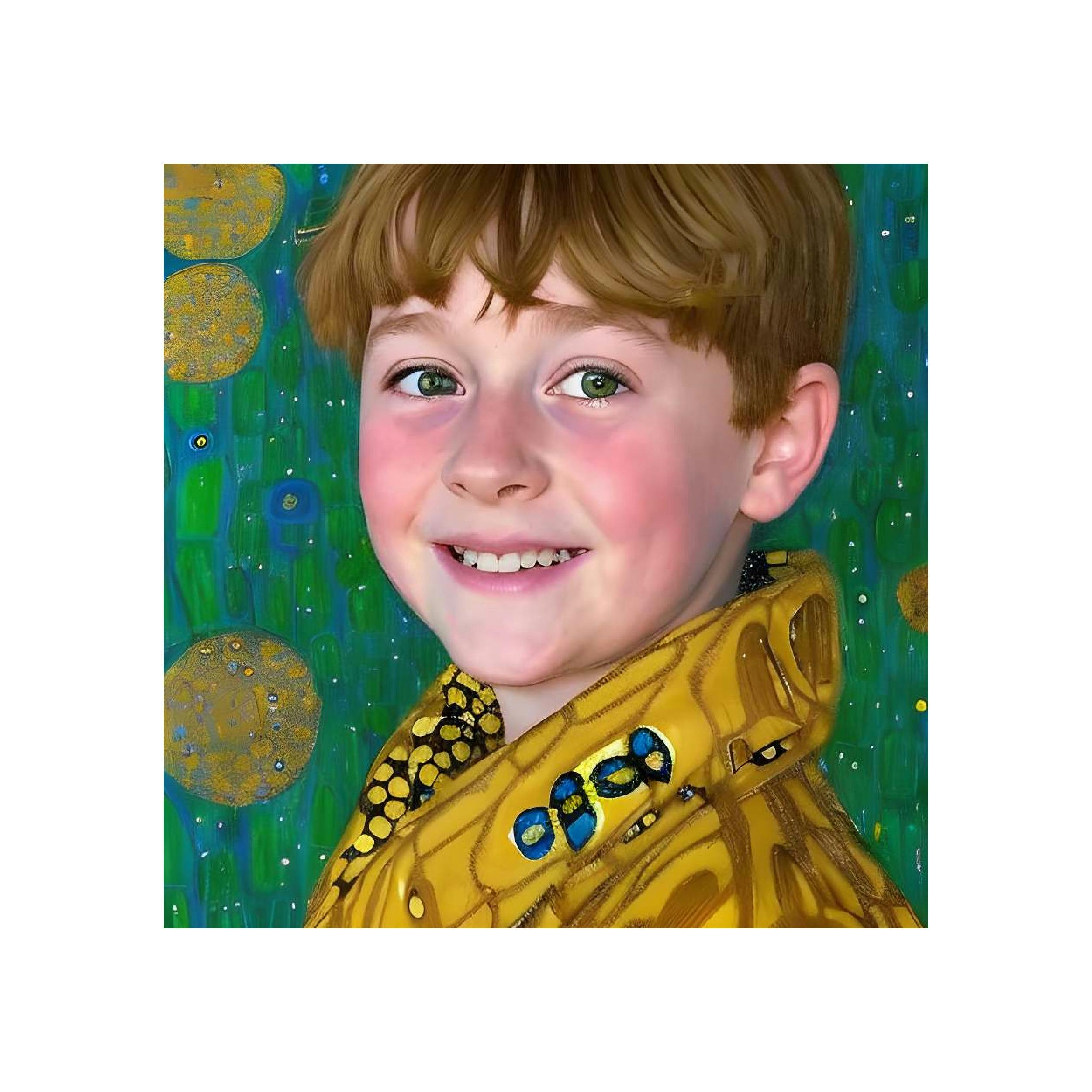 portrait of a kid