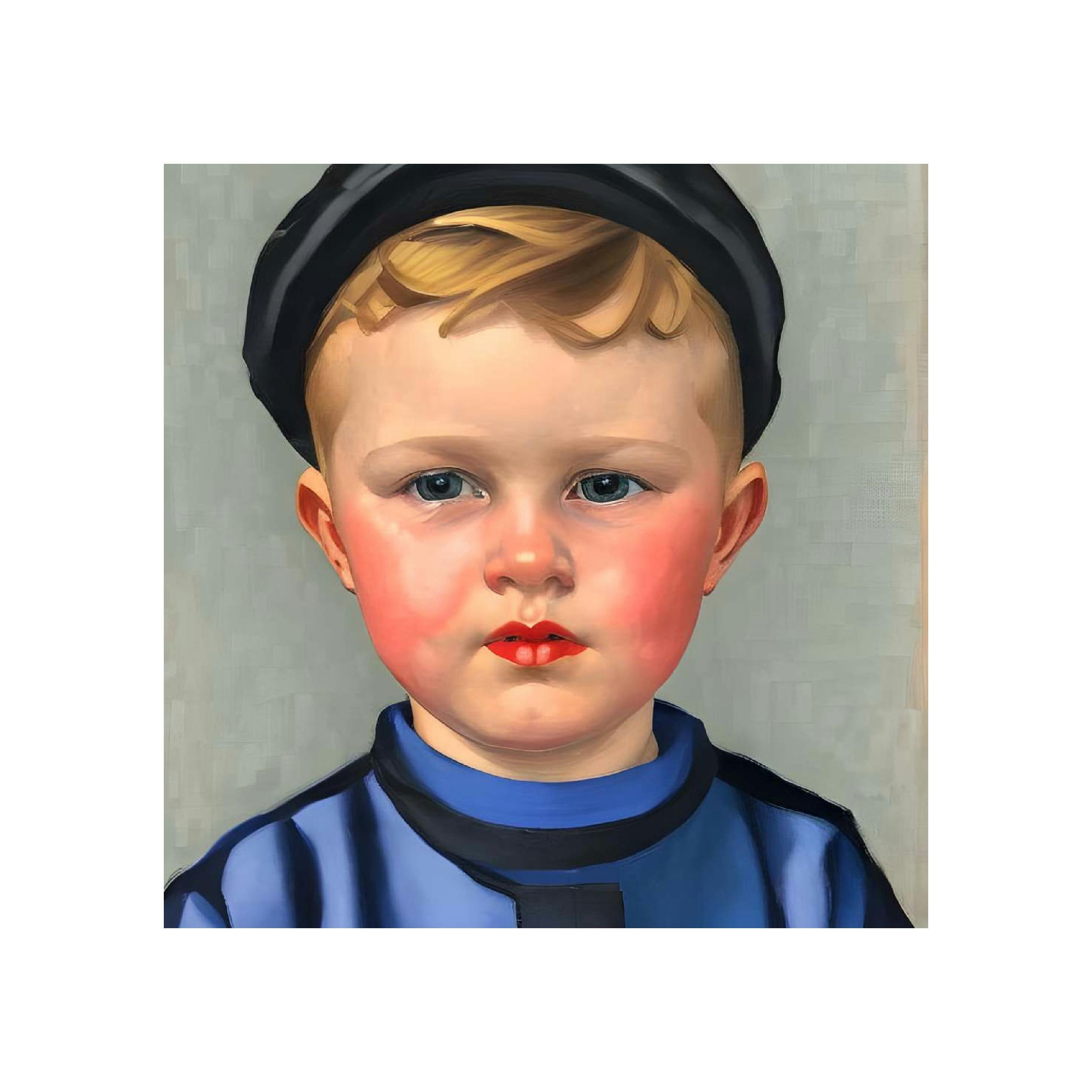 portrait of a kid