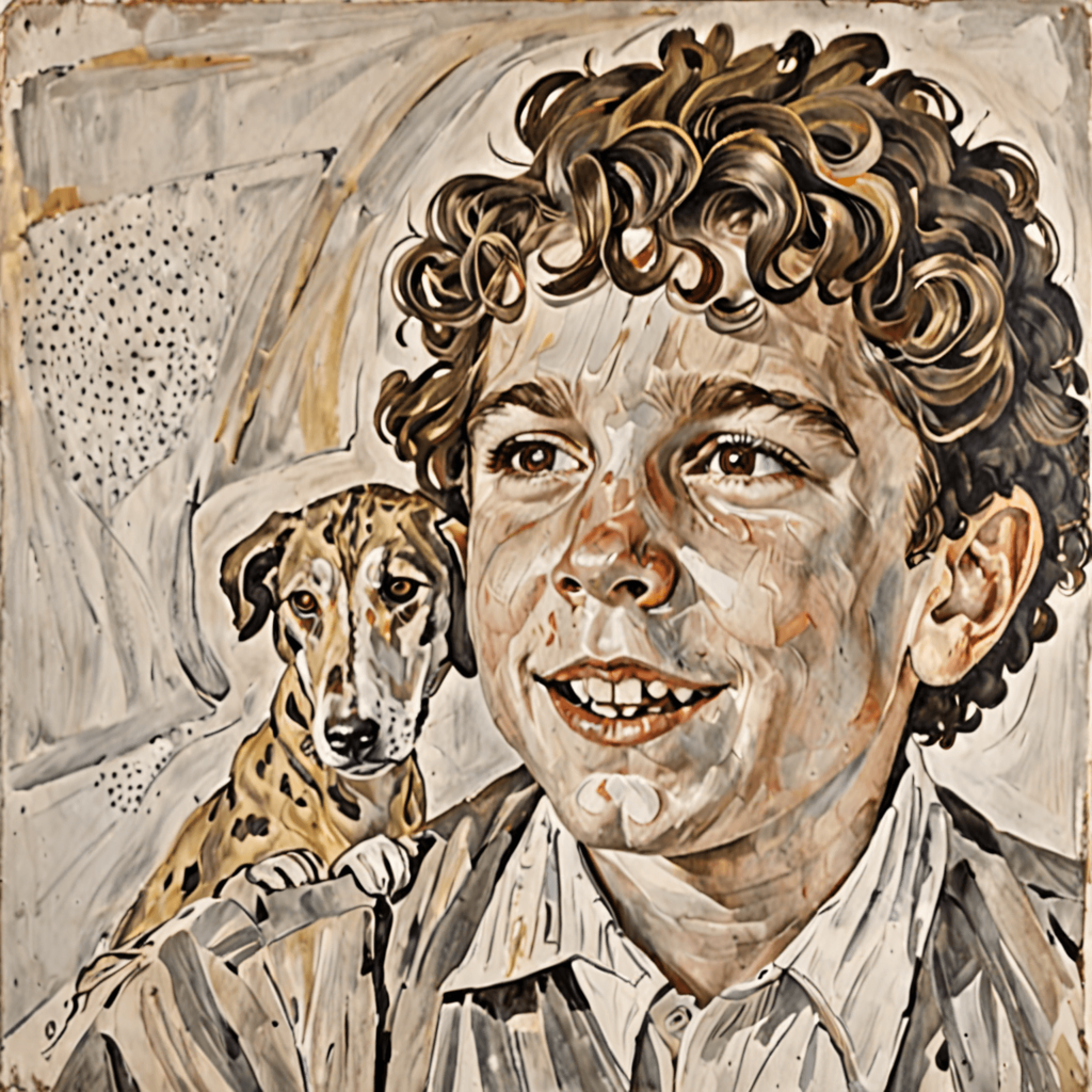 Portrait of Ben by Lucien Freud