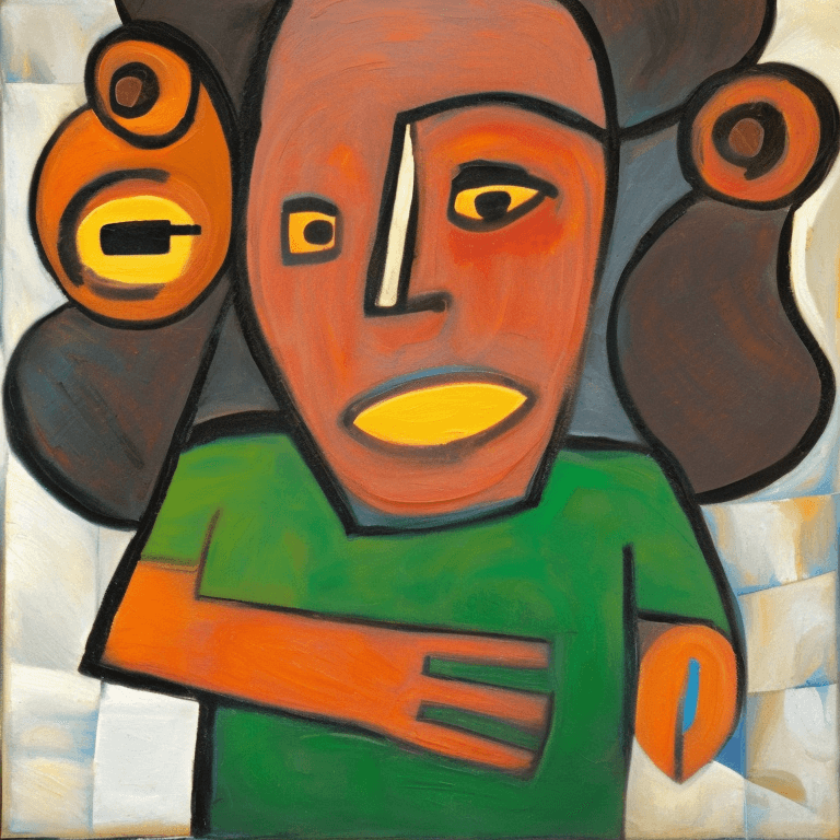 Portrait of Noah, age 6 by Pablo Picasso