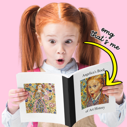 My Book of Art History - Custom Artwork & Hardcover Book